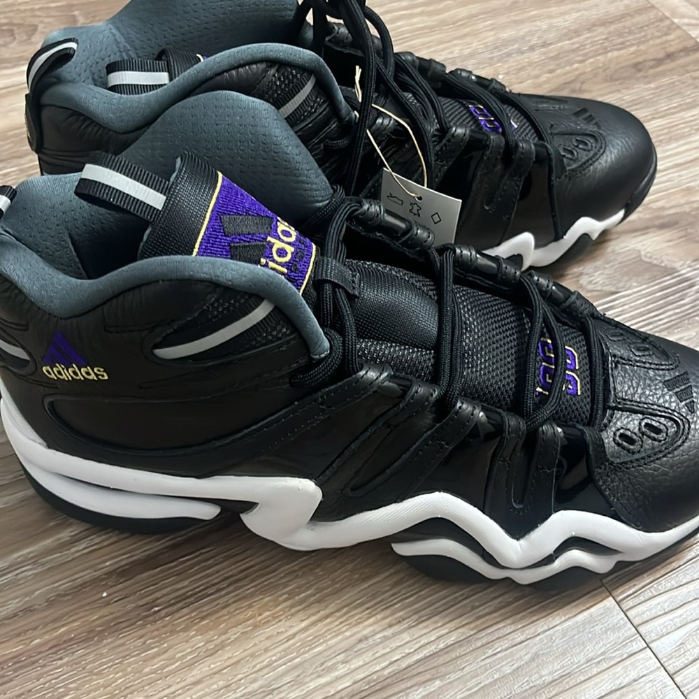 New! | Adidas “Crazy 8” sneaker| Kobe Bryant 1998 | Black & Purple| Sz 11.5